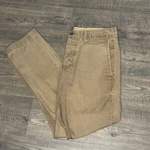 Gap Men's Tan and Brown Trousers